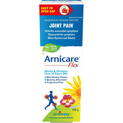 Boiron Arnicare Flex used for joint pain front package