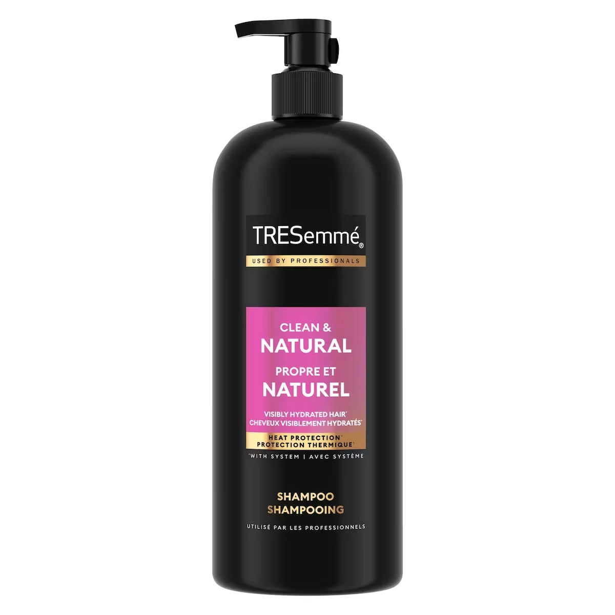 TRESemmé Shampoo Clean & Natural 828ml front package