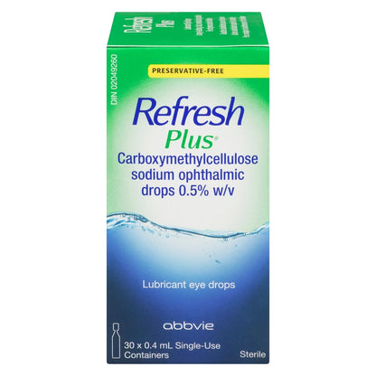 Refresh Plus Ophthalmic Solution front package
