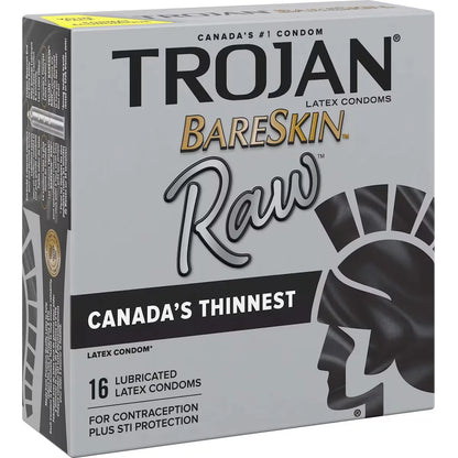 Trojan BareSkin Raw Lubricated Condoms product detail