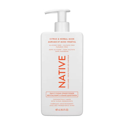 Native Daily Clean Citrus & Herbal Musk Conditioner front package