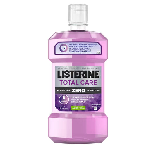 Listerine Total Care Zero Mouthwash, Alcohol Free 1L product image