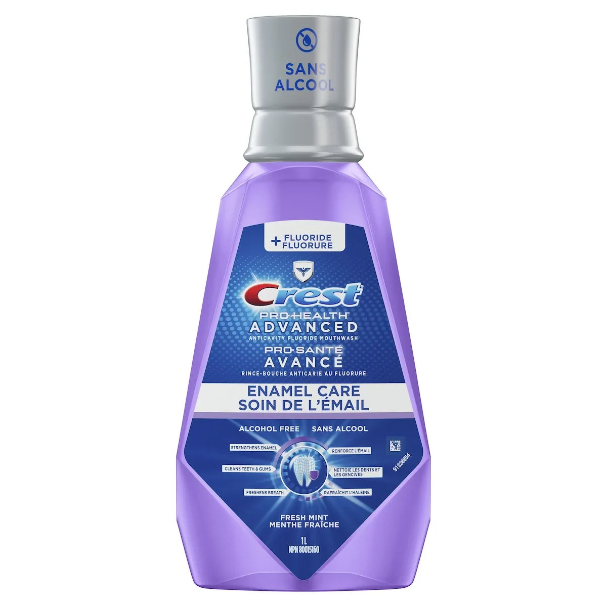 Crest Pro-Health Advanced, Extra Deep Clean Mouthwash, 1 L front package