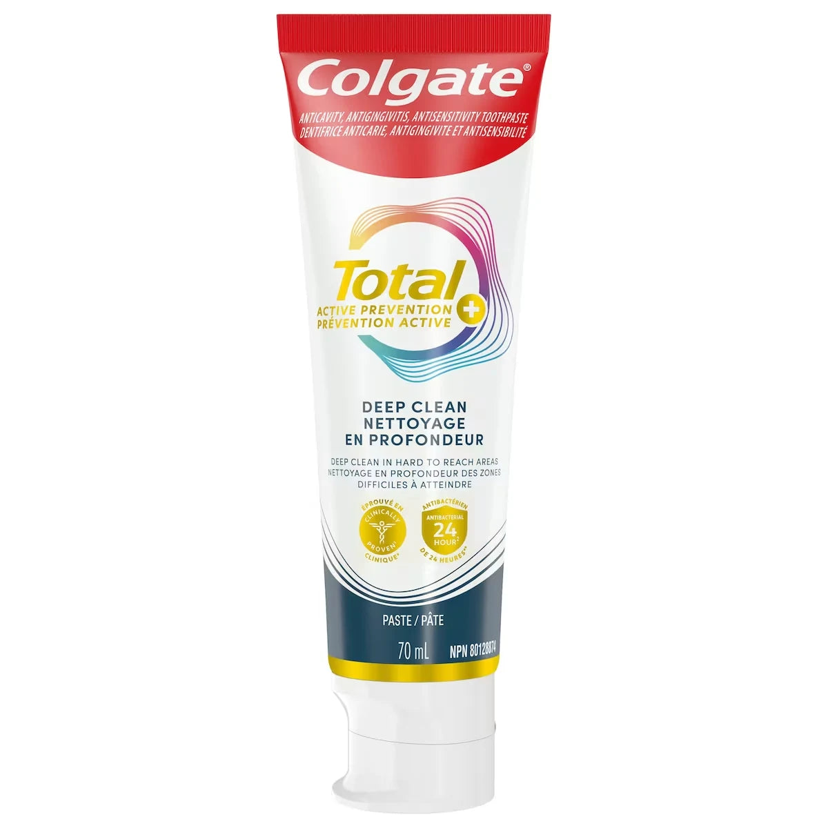 Colgate Total Active Prevention Plus Deep Clean Toothpaste, Mint product detail