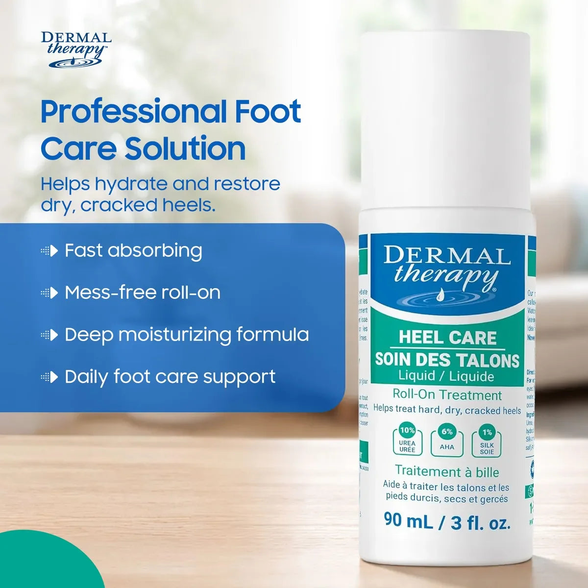 Dermal Therapy Heel Care Liquid Roll On Treatment product detail