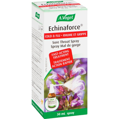 A Vogel Echinaforce Sore Throat Spray Fast Acting Remedy product detail