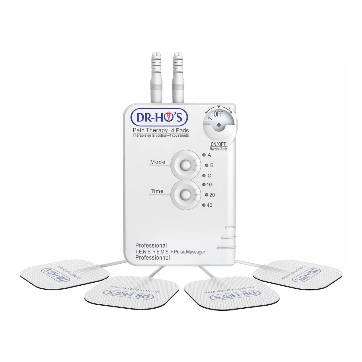 Dr-Ho's 4-Pad Pain Therapy System front package