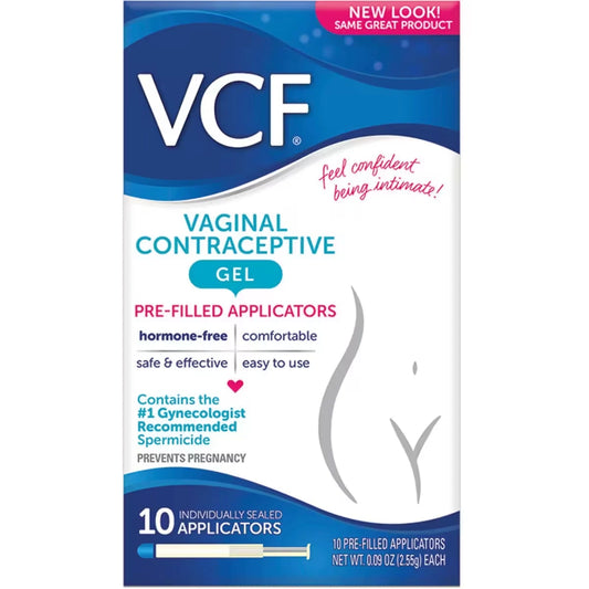 Vcf Vaginal Contraceptive Gel front package