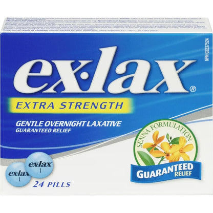 Ex-Lax Extra Strength Pills front package