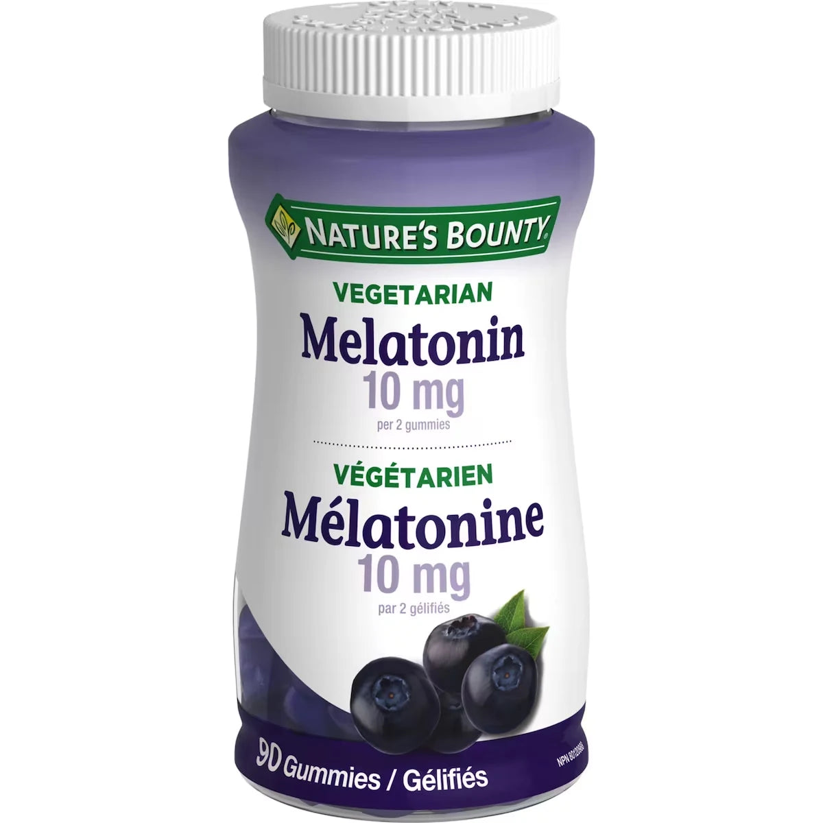 Natures Bounty Melatonin Gummies, Helps Reset Sleep-wake Cycle front package