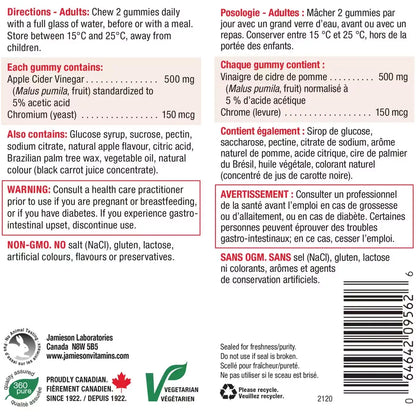 Jamieson Apple Cider Vinegar Gummies product detail