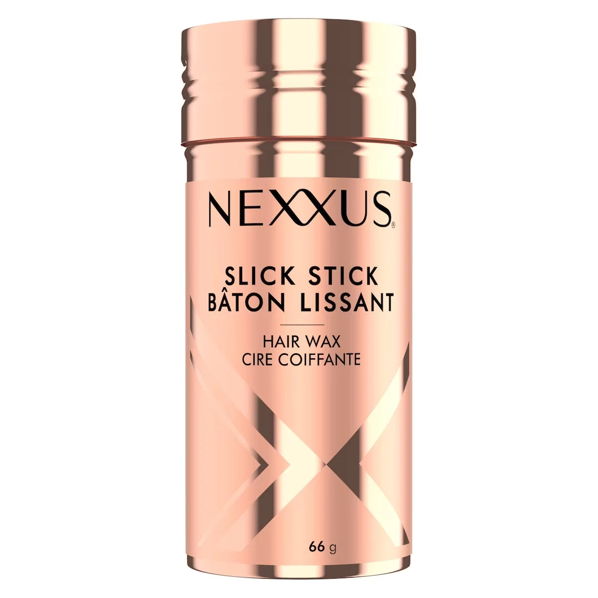 Nexxus Strong Hold Hair Wax Slick Stick for Slicked-Back Look with StyleProtect Technology 66g front package