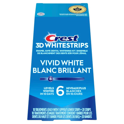 Crest 3D White Whitestrips Classic Vivid, 10 Treatments product detail