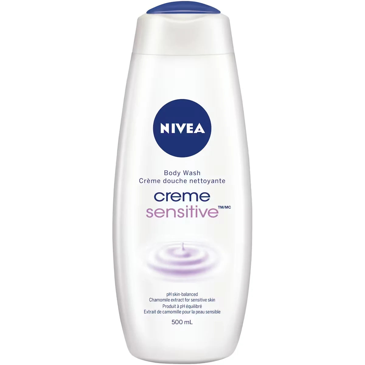 Nivea CrMe Sensitive Body Wash front package
