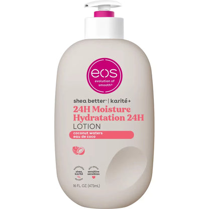 eos Shea Better 24H Moisture Body Lotion, Coconut Water front package