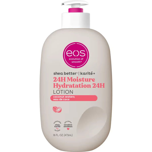 eos Shea Better 24H Moisture Body Lotion, Coconut Water front package