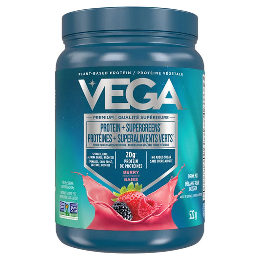 Vega Protein & Greens - Berry front package