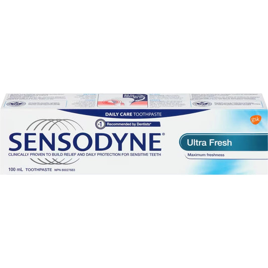 Sensodyne Ultra Fresh front package