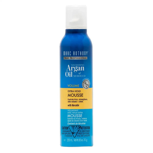 Marc Anthony Nourishing Argan Oil Of Morocco Volume Extra Hold Mousse view 2