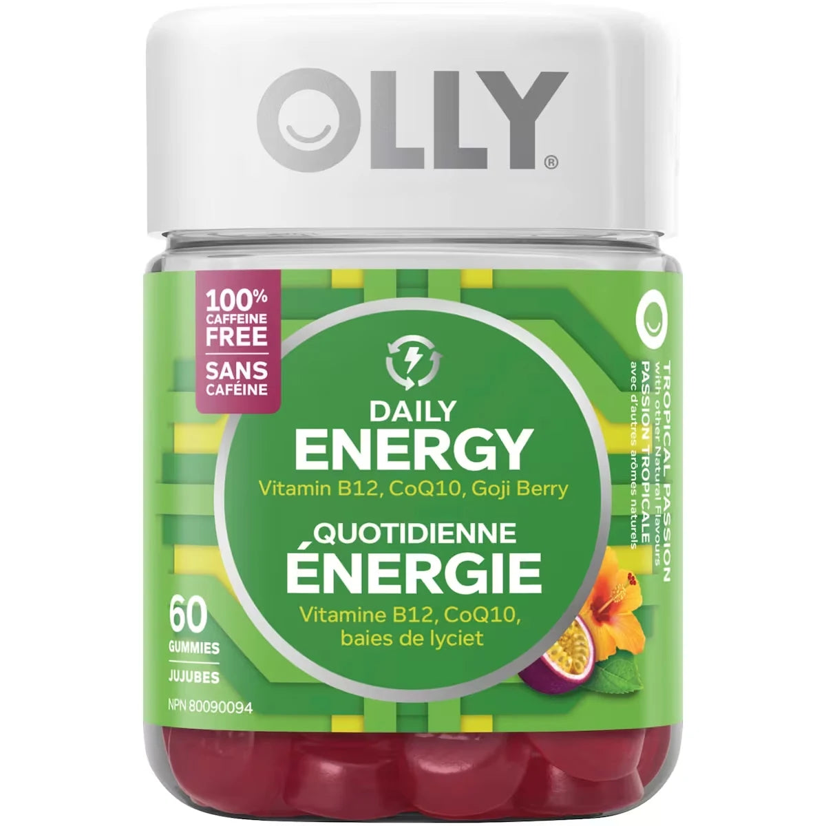 OLLY Vitamin - Daily Energy front package