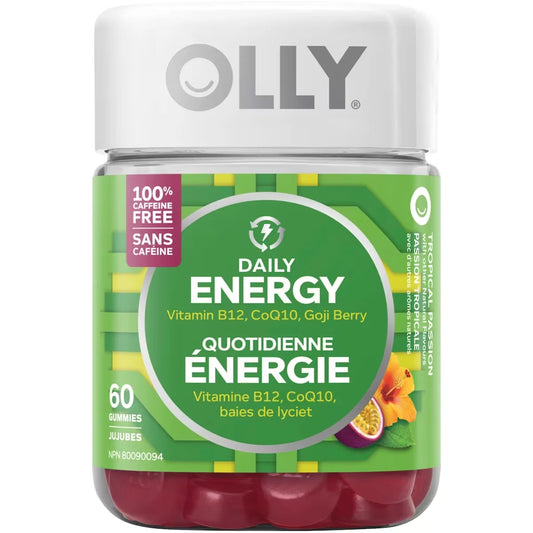 OLLY Vitamin - Daily Energy front package