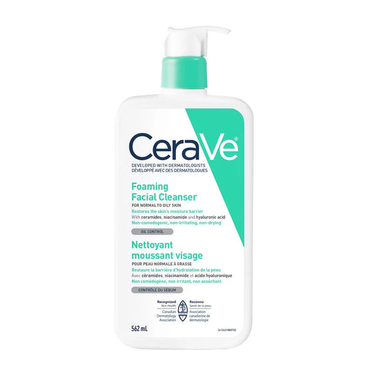 CeraVe Gentle Foaming Facial Cleanser For Oily Skin 562 mL product image