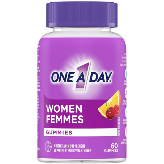 One A Day Women's Multivitamin Gummies front package