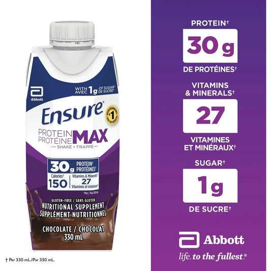 Ensure Protein Max 30 g Nutrition Shake Supplement product detail
