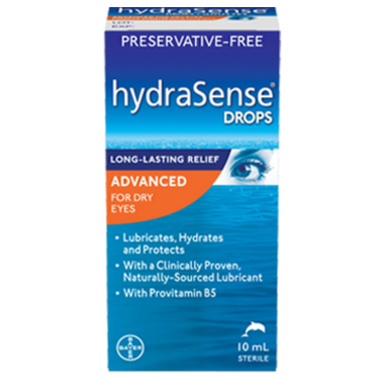 Hydrasense Advanced Gouttes pour les yeux secs 10 ml