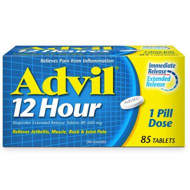 Advil Comprimé 12 heures - 85 comprimés