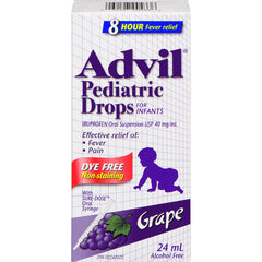 Advil Pédiatrique Gouttes Raisin Sans Colorant 24 ml