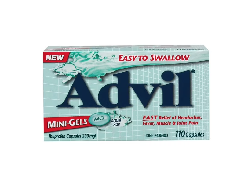 Advil Mini Gels 110 capsules