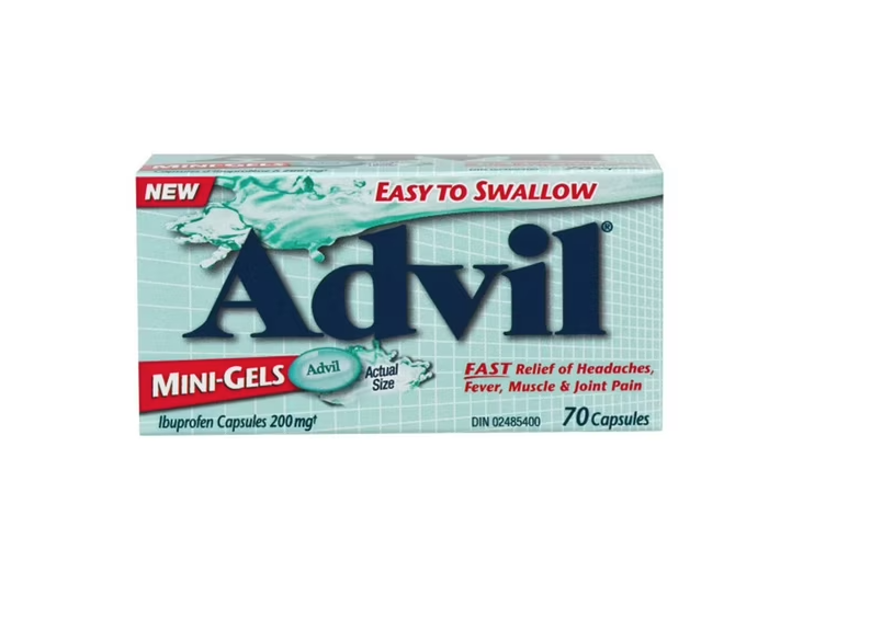 Advil Mini Gels 70 capsules