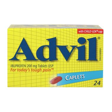 Advil Regular Strength, Ibuprofen 200mg, Caplets