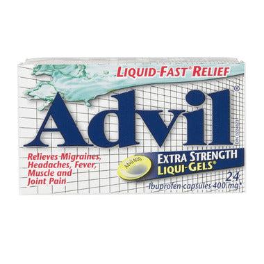 Advil Extra Strength, Ibuprofen 400mg Liqui-Gels