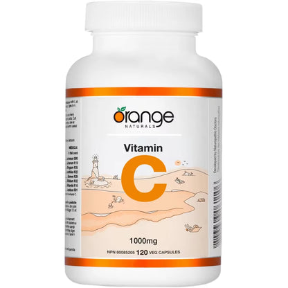 Orange Naturals Vitamin C 1000mg 120 capsules view 2