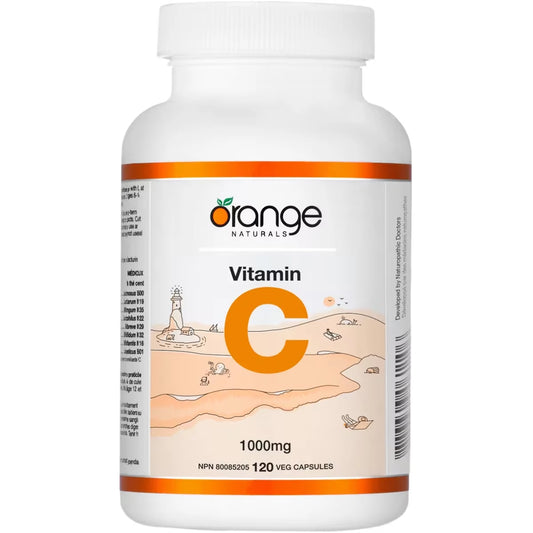 Orange Naturals Vitamin C 1000mg 120 capsules view 2