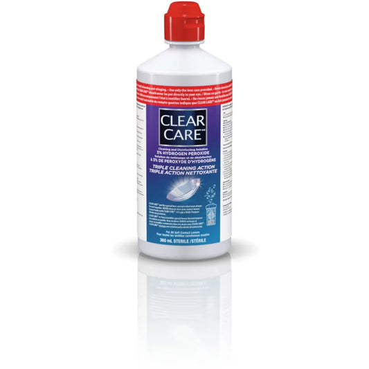 Clear Care Contact Lens Solution with Hydrogen Peroxide product detail