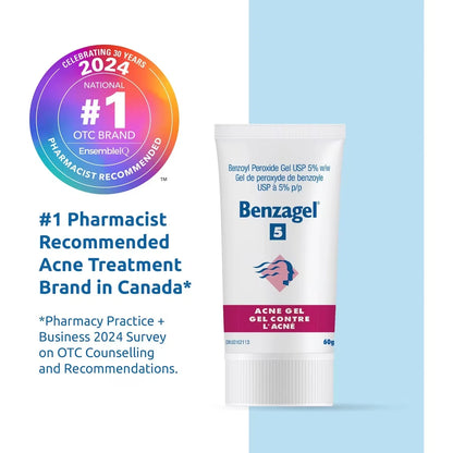 Benzagel Acne Gel 5% product detail