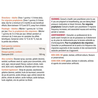 Jamieson CoQ10 Gummies 100 mg product detail