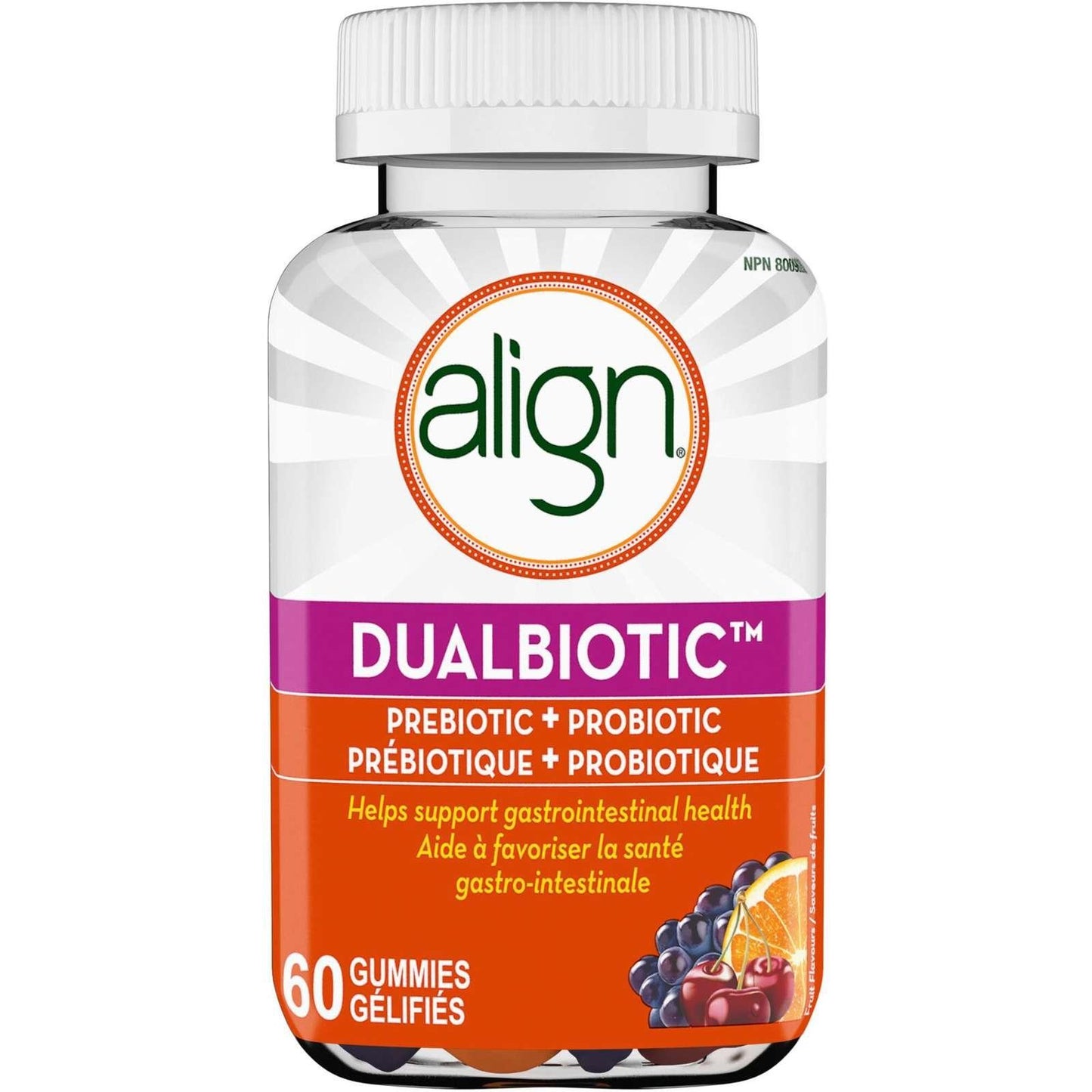 Align DualBiotic 60 gummies