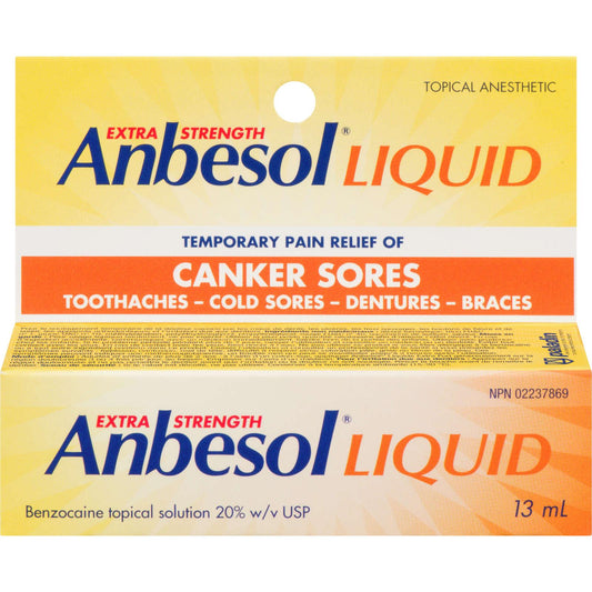 Anbesol Liquide Extra Fort Aphtes