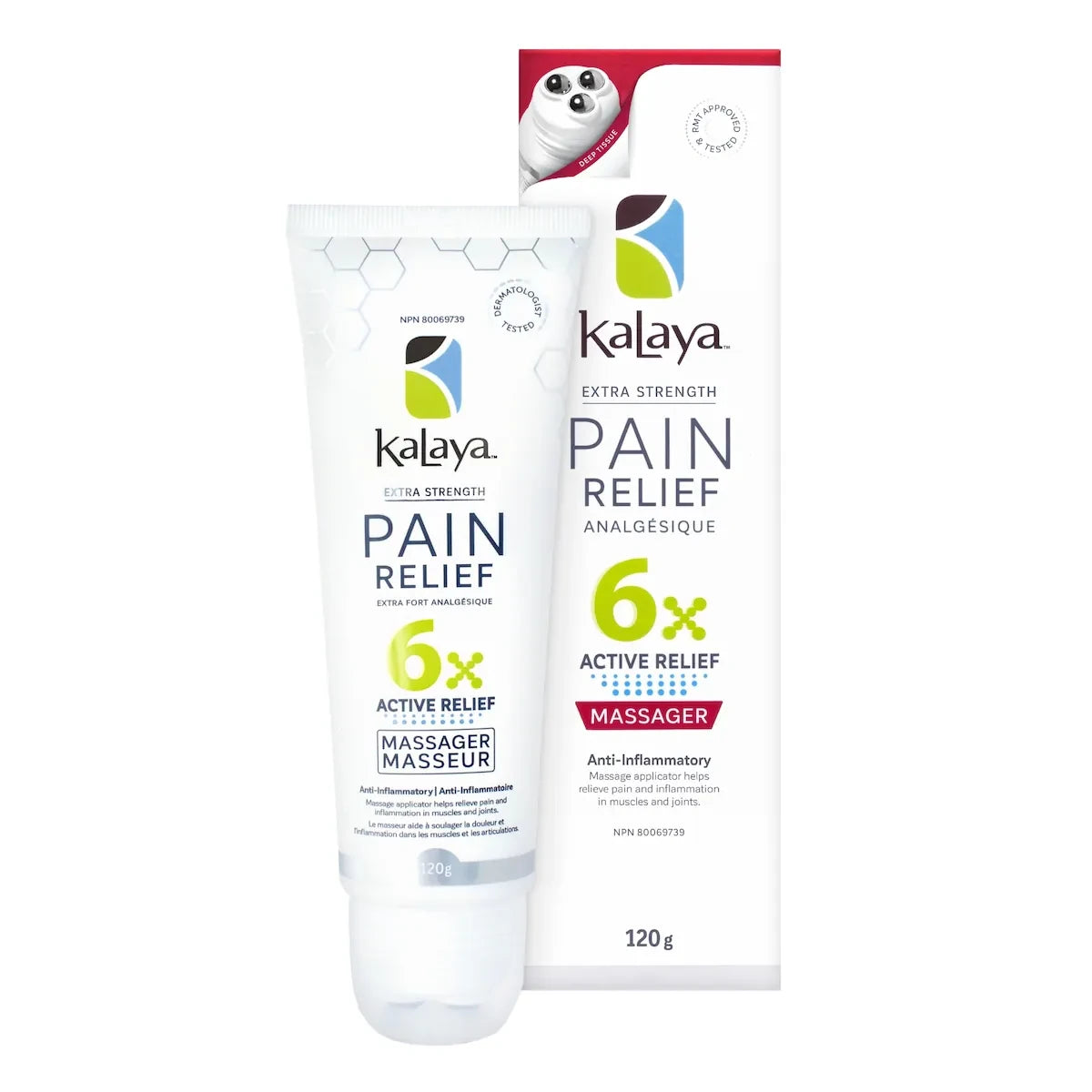 Kalaya 6X Extra Strength Pain Relief Cream Massager product image