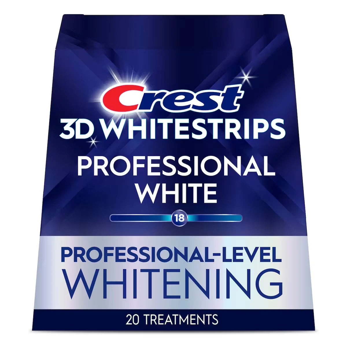 Crest 3D White Whitestrips Professional Effects, 20 Treatments front package