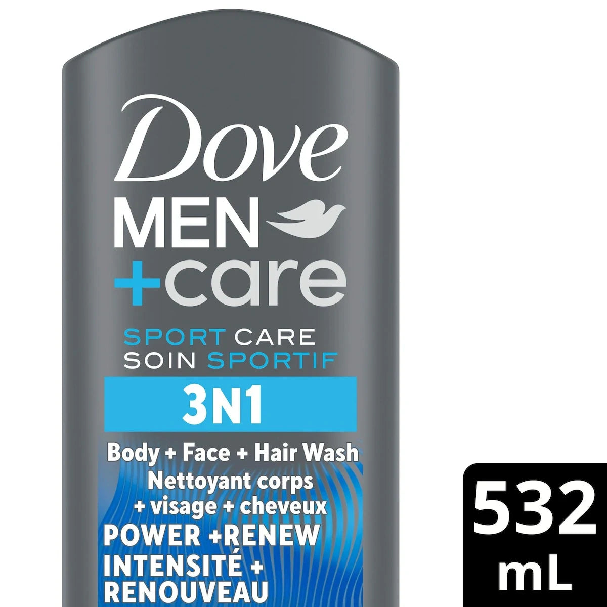 Dove Men+Care Refreshing Power + Renew 3N1 Body product detail