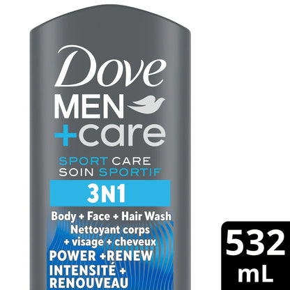 Dove Men+Care Refreshing Power + Renew 3N1 Body product detail