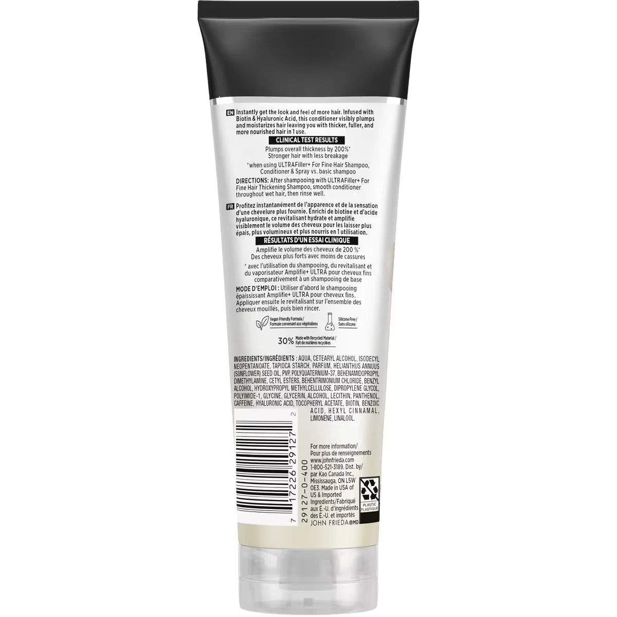 John Frieda ULTRAfiller+ Thickening Conditioner product detail