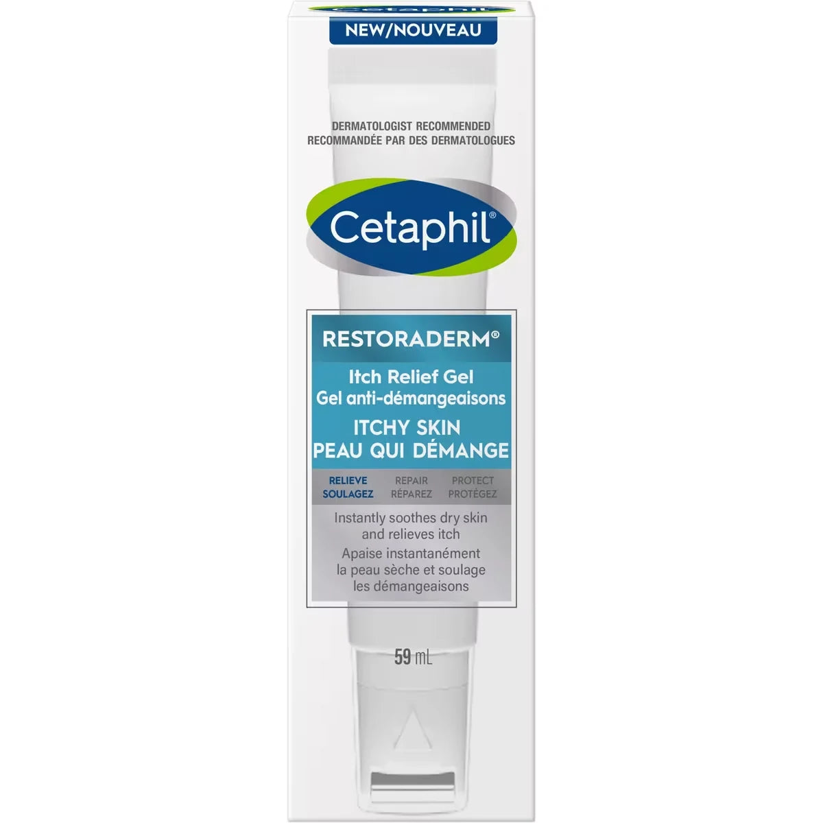 Cetaphil Restoraderm Itch Relief Gel front package