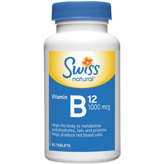 Swiss Vitamin B12 1000mcg front package
