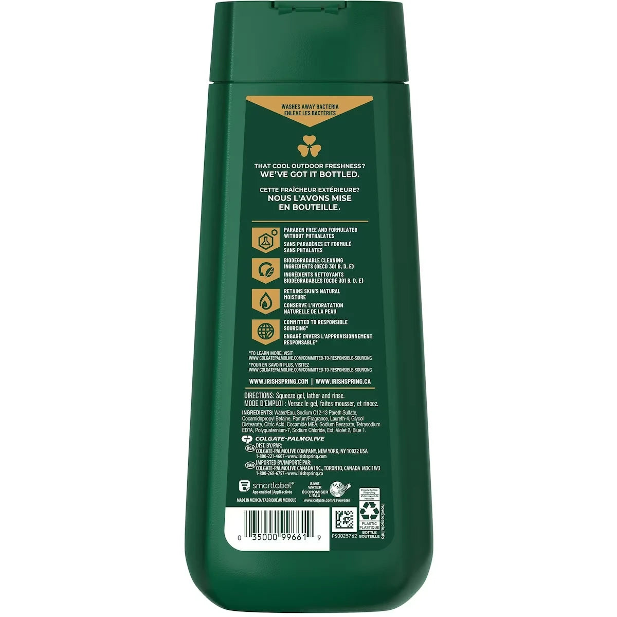Irish Spring Moisture Blast Body Wash for Men, 591 mL product detail